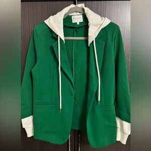Risen hoodie blazer. NWOT